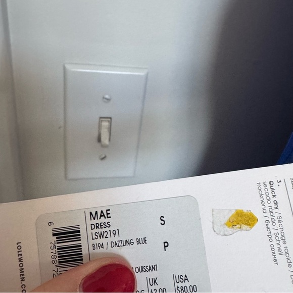 NWT Lole Mae Blue Sleeveless Tennis Dress S - Picture 6 of 9